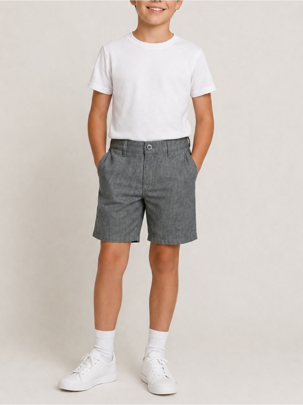Volcom Frickin Chino Gray Flat Front Shorts
